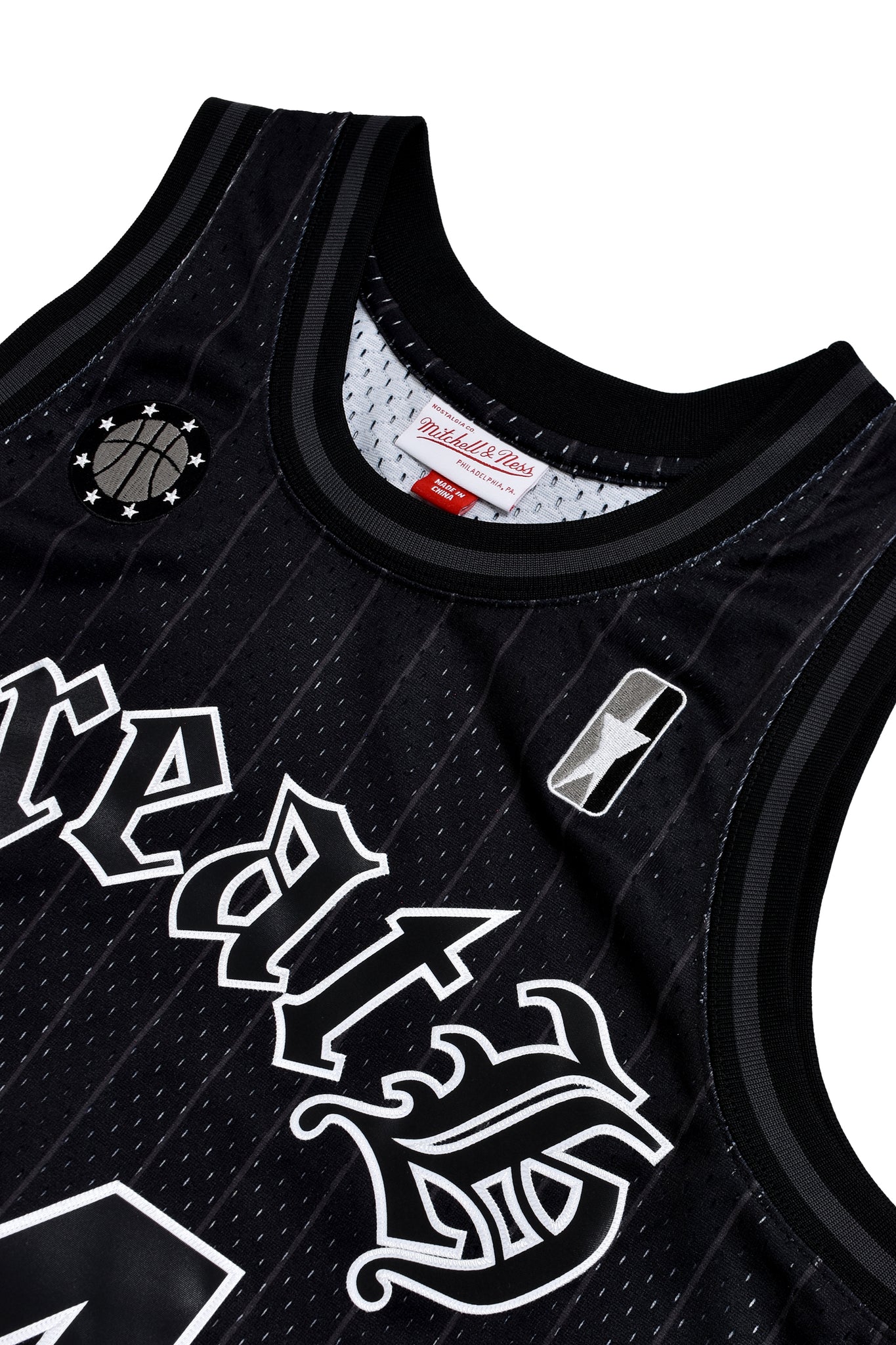 × MITCHELL&NESS BB GAME JERSEY / BLACK