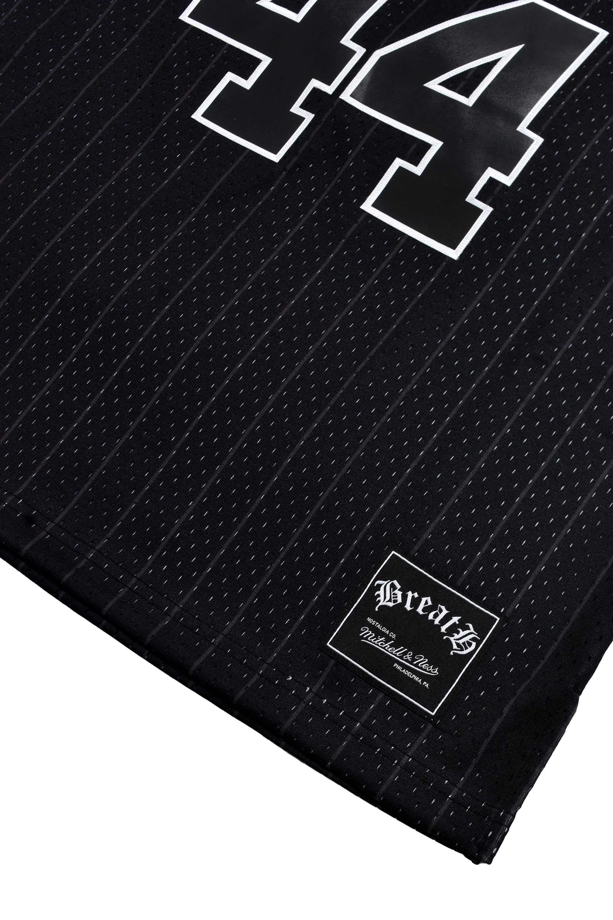 試着のみ　Breath×MITCHELL&NESS BB GAME JERSEY MITCHELL&NESS BB GAME JERSEY / BLACK – BREATH - Size Length
