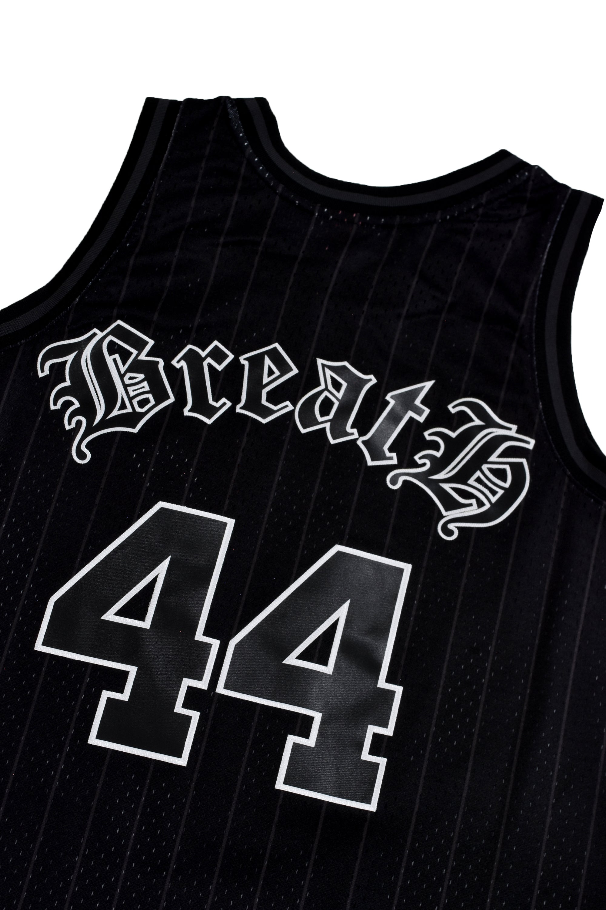 【BREATH × Mitchell&Ness】 BB GAME JERSEY MITCHELL&NESS BB GAME JERSEY / BLACK – BREATH - Size Length