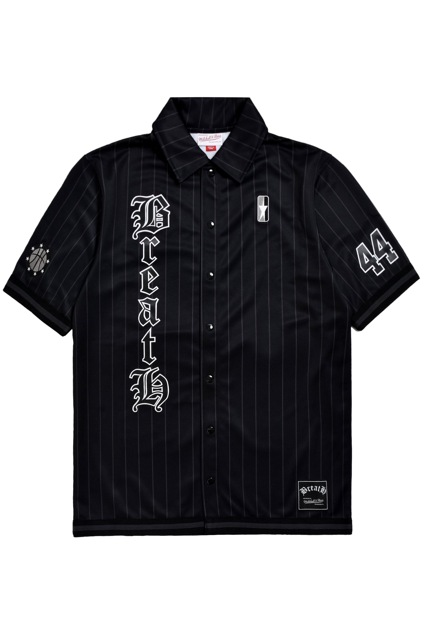 × MITCHELL&NESS BB SHOOTING SHIRT / BLACK