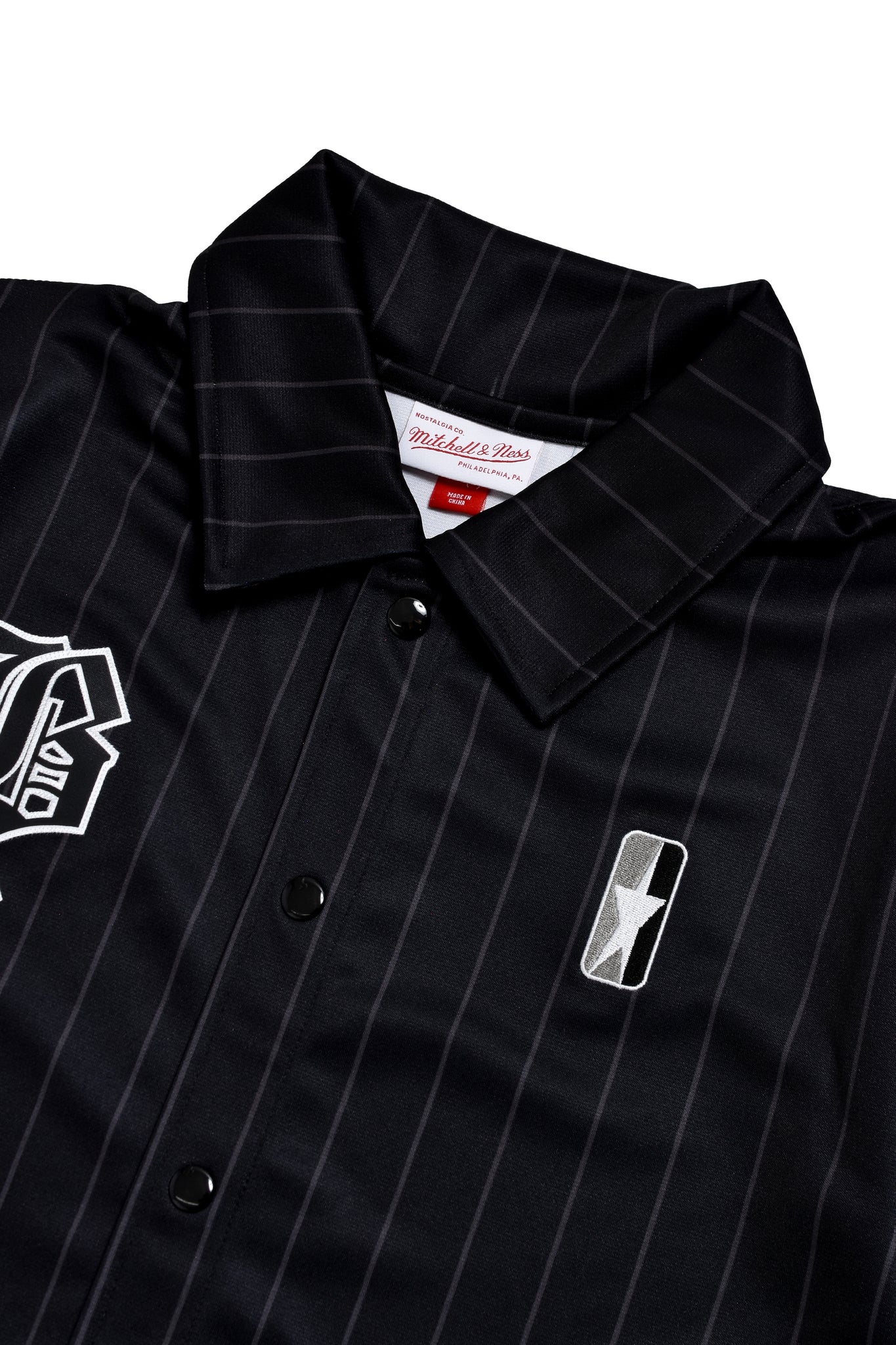 × MITCHELL&NESS BB SHOOTING SHIRT / BLACK