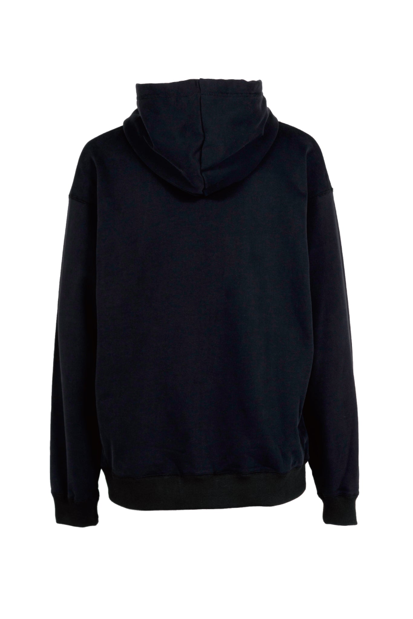 LETTERD HOODIE / BLK